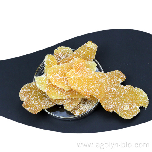 Healthy Immune Booster Sweet Candied Ginger Slice